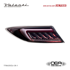 VALENTI REPAIR ONE SIDE ONLY JEWEL LED TAIL LAMP ULTRA RIGHT SIDE FOR TOYOTA GR8 ZN8 SUBARU BRZ ZD8 TT86GRZU-SR-1-RH
