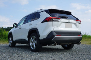 EXART ONE MUFFLER TITANIUM CIRCULAR TAILPIPE (OUTER DIAMETER Φ114) EXHAUST EXHAUST FOR TOYOTA RAV4 6BA-MXAA54 GASOLINE M20A-FKS EA02-TY112-T