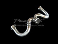 POWER CRAFT HYBRID EXHAUST MUFFLER SYSTEM FOR FERRARI 355 P-FE360102