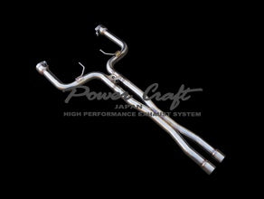 POWER CRAFT CENTER X TUBE EXHAUST PIPE WITH SILENCER FOR MASERATI GHIBLI V6 2WD 2013.1-2017.10 P-MAS800104