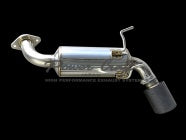 POWER CRAFT SINGLE TAIL REAR MUFFLER DOLFIN TAIL FOR TOYOTA GR86 ZN8 P-TO220103