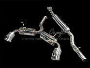 POWER CRAFT EQUAL LENGTH EXHAUST SYSTEM DOLFIN TAIL FOR TOYOTA GR86 ZN8 P-TO220104