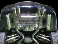 POWER CRAFT HYBRID EXHAUST MUFFLER SYSTEM WITH BLACK TAIL FOR BMW E92 M3 P-BM520103-BKT