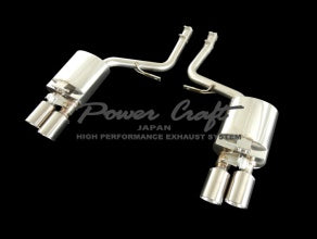 POWER CRAFT HYBRID EXHAUST MUFFLER SYSTEM V8 FOR PORSCHE PANAMERA S PANAMERA 4S P-PO470109