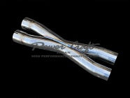 POWER CRAFT HYBRID EXHAUST MUFFLER SYSTEM TITAN TAIL WITH X TUBE FOR FERRARI 812 P-FE1030101-SE