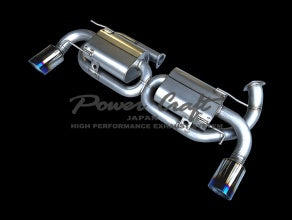 POWER CRAFT EXHAUST MUFFLER SYSTEM FULL TITANIUM MUFFLER WITH MATTE TITANIUM TAIL FOR HONDA NSX NA1  P-HO160103-MTT