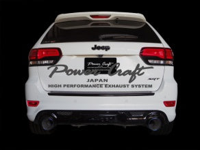 POWER CRAFT HYBRID EXHAUST MUFFLER SYSTEM MID X TUBE FOR JEEP GRAND CHEROKEE SRT P-JE680103