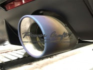POWER CRAFT TAIL FINISH 3.0 MATTE TITANIUM TAIL FOR TOYOTA SUPRA 90 P-TO200108