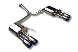 EXART IVSC MUFFLER TITANIUM CIRCULAR TYPE (OUTER DIAMETER Φ101) EXHAUST EXHAUST FOR TOYOTA MARK X GRMN DBA-GRX133 MODIFIED 2GR-FSE EA01-TY111-T
