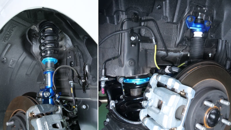 CUSCO STREET ZERO A COILOVER SUSPENSION KIT BLUE FRONT UPPER MOUNT LESS FOR TOYOTA ALPHARD HYBRID VELLFIRE HYBRID AAHH40W AAHH45W 2.5L HYBRID 1AC 62N CB