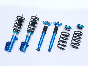 CUSCO STREET ZERO A COILOVER SUSPENSION KIT BLUE FRONT UPPER MOUNT LESS FOR TOYOTA ALPHARD HYBRID VELLFIRE HYBRID AAHH40W AAHH45W 2.5L HYBRID 1AC 62N CB