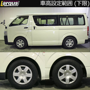 LARGUS SPEC S COILOVER KIT FOR TOYOTA HIACE KDH205K 4WD 01011209121-QQ-11