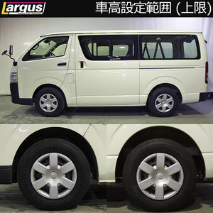 LARGUS SPEC S COILOVER KIT FOR TOYOTA HIACE TRH200V 2WD 01011209121-QQ-1