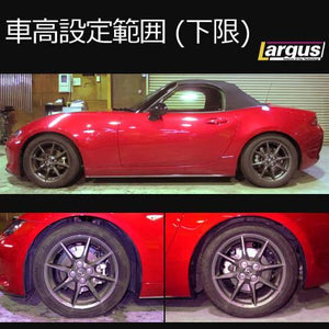 LARGUS SPEC S COILOVER KIT FOR MAZDA ROADSTER RF NDERE 2WD 01011210024-QQ-12