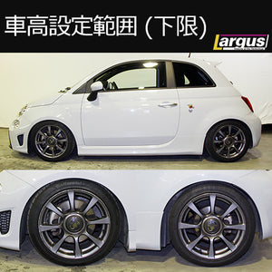 LARGUS SPEC S IMPORT COILOVER KIT FOR ABARTH 695 31214T 2WD 01011228001-QQ-1