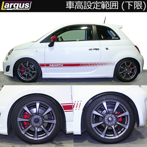 LARGUS SPEC S IMPORT COILOVER KIT FOR FIAT FIAT 500 31209 2WD 01011228003-QQ-6