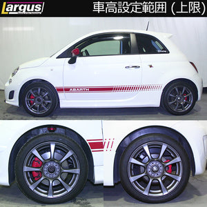 LARGUS SPEC S IMPORT COILOVER KIT FOR ABARTH 695 312142 2WD 01011228003-QQ-11