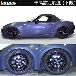LARGUS SPEC SR COILOVER KIT FOR ABARTH 124 SPIDER NF2EK 2WD 01011410701-QQ-3