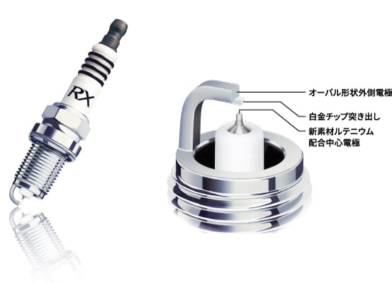NGK PREMIUM RX PLUG FOR HONDA ACCORD WAGON CM1 K20A DOHC I-VTEC BKR6ERX-11P