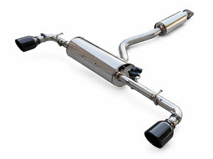 EXART IVSC MUFFLER GRAPHITE METALLIC ROUND Φ114 TAILPIPE. EXHAUST EXHAUST FOR LEXUS LBX MORIZO RR 4BA-GAYA16 G16E-GTS EA01-LX114-G