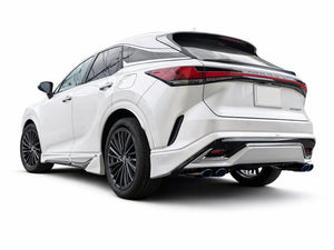 EXART ONE MUFFLER STAINLESS STEEL OVAL TAIL (110MM X 70MM 4 PIECES) EXHAUST EXHAUST FOR LEXUS RX350H 6AA-AALH15 A25A-FXS EA02-LX127-S