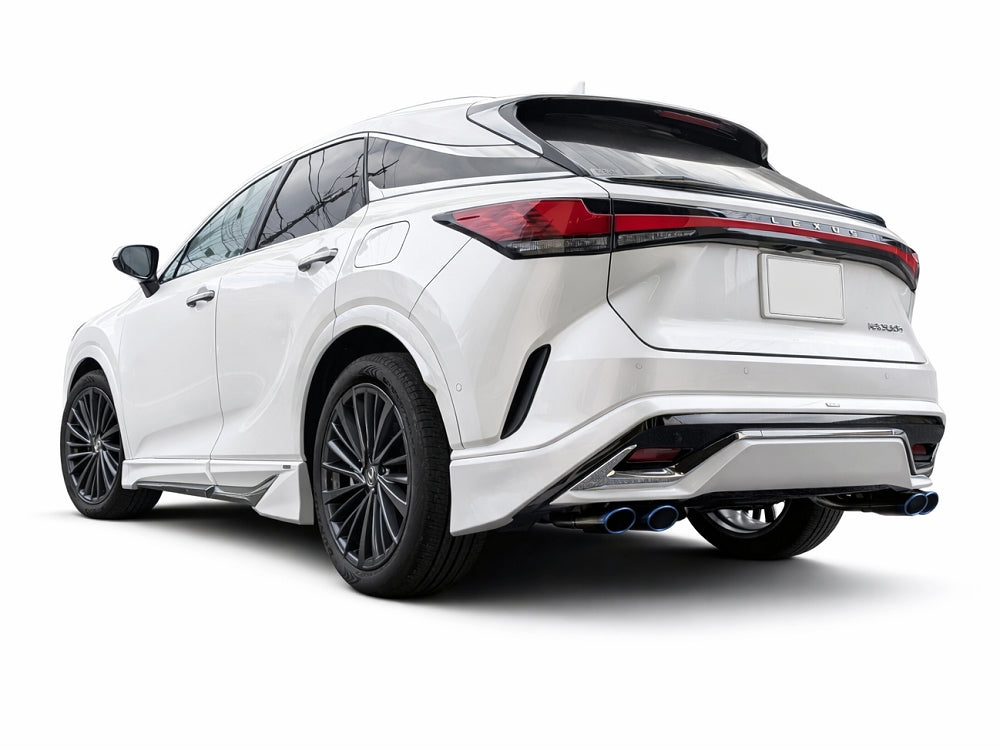 EXART ONE MUFFLER TITANIUM OVAL TAIL (110MM X 70MM 4 PIECES) EXHAUST EXHAUST FOR LEXUS RX350H 6AA-AALH15 A25A-FXS EA02-LX127-T