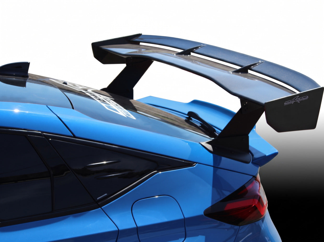 M&M HONDA AERO DUCKTAIL TAILGATE SPOILER PLAIN WEAVE CARBON FOR HONDA CIVIC FL5 FL1 00900-FL5-DTS02