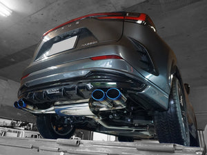 EXART ONE MUFFLER SPORTS SOUND TITANIUM OVAL TAILPIPE (110MM X 70MM 4 PIPES) EXHAUST EXHAUST FOR LEXUS NX450H+ A25A-FXS EA02-LX112-T