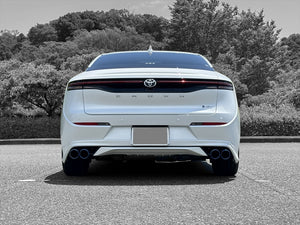 EXART ONE MUFFLER CARBON FIBER TAILPIPE (CIRCULAR 89MM OUTER DIAMETER) EXHAUST EXHAUST FOR TOYOTA CROWN CROSSOVER 6AA-AZSH35 A25A-FXS EA02-TY116-MC