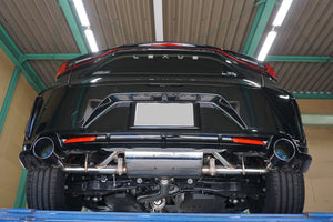 EXART IVSC MUFFLER STAINLESS STEEL ROUND Φ114 TAILPIPE. EXHAUST EXHAUST FOR LEXUS LBX MORIZO RR 4BA-GAYA16 G16E-GTS EA01-LX114-S