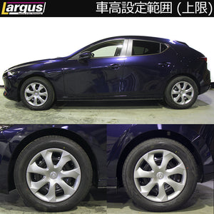 LARGUS SPEC S COILOVER KIT FOR MAZDA MAZDA3 SEDAN BP8P 2WD 01011210029-QQ-5