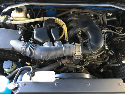 EXART AIS INTAKE PIPE AIS UNIT ONLY (SOUND GENERATOR NOT SUPPORTED) FOR TOYOTA FJ CRUISER CBA-GSJ15W MODELS WITH THROTTLE SPACER 1GR-FE EA04-TY116-N
