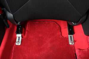 M&M HONDA STAINLESS STEEL 4-POINT SEAT BELT BRACKET DOOR SIDE (1 PIECE) FOR HONDA CIVIC FL5  01710-FL5-M002-OS
