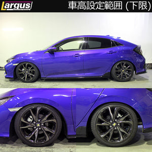 LARGUS SPEC S COILOVER KIT FOR HONDA CIVIC FK7 2WD 01011203064-QQ-1