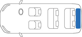 KARO GRAN KRONE TWEED BORDEAUX LUGGAGE MATS FOR Toyota Estima AHR10W GRAN-KRONE-1539-BORDEAUX