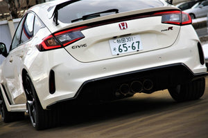 R1 TITAN EXTRA STTI GOLD RING CUSTOM SUB SILENCER COUNT FOR HONDA CIVIC TYPE R FL5 R1-TITAN-00058
