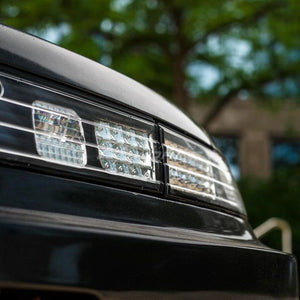 78WORKS CUSTOM-MADE LIMITED EDITION LED TAIL LAMPS IN ALL CLEAR BLACK BASE FOR NISSAN S14 CS14 SILVIA S409CLVCCL 3-PIECE SET
