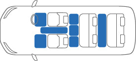 KARO GRAN QUEST WARM BLACK FLOOR MATS FOR Toyota Wish ZNE14G GRAN-QUEST-1791-BLACK