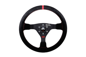 BLITZ OMP STEERING WHEEL φ350 SUEDE FOR 13520