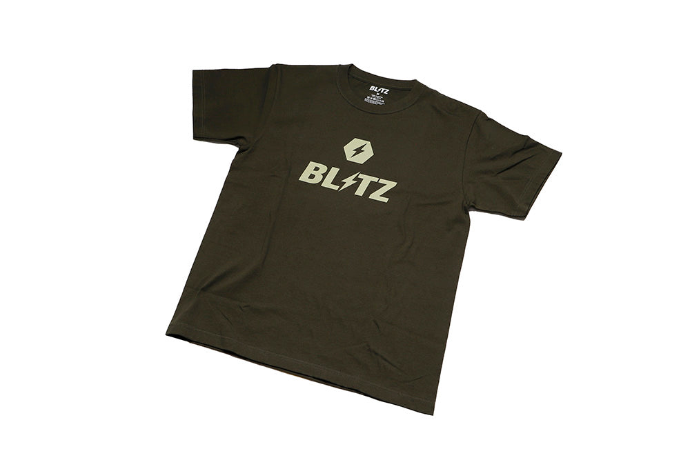 BLITZ WEAR HEXAGON TEE T-SHIRT ARMY GREEN XL 13576