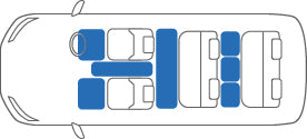KARO SISAL BLUE WHITE FLOOR MATS FOR Mazda Biante CC##W SISAL-2515-BLUE-WHITE