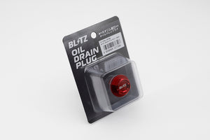 BLITZ OIL DRAIN PLUG M12-P1.25 RED FOR TOYOTA NISSAN DAIHATSU 13731	