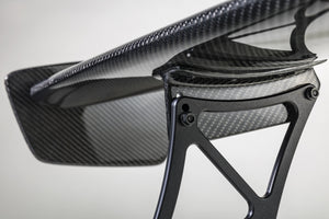 KONDO-ENGINEERING TAKUMI PROJECT GT WING SIDE MOUNT 1410MM STANDARD MOUNT TYPE 220MM H-CFRP CLEAR COATED FOR SUBARU WRX STI S4 BRZ ZD8 TOYOTA GR86 ZN8 KONDO-ENGINEERING-00001