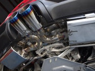 POWER CRAFT HYBRID EXHAUST MUFFLER SYSTEM FOR PORSCHE 981 CAYMAN BOXSTER  P-PO490101