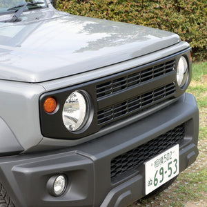 APIO VINTAGE IRON GRILLE BLACK FOR SUZUKI JIMNY JB64 JIMNY SIERRA JB74 JIMNY NOMAD JC74 3033-57B