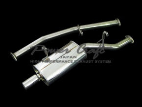 POWER CRAFT EXHAUST MUFFLER SYSTEM UNDER DIFFERENTIAL WITH BLACK TAIL FOR TOYOTA AE86 P-TO010102-BKT