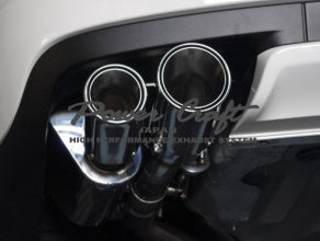 POWER CRAFT TURBO HYBRID EXHAUST MUFFLER SYSTEM FOR MASERATI QUATTROPORTE TURBO V6 4WD 3.0L P-MAS790103
