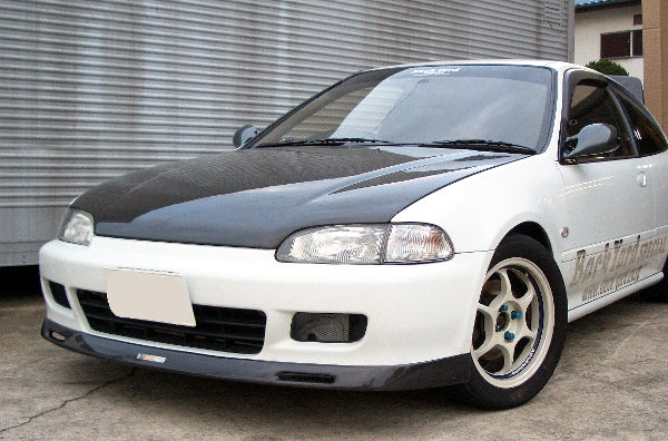 BACK YARD SPECIAL FRONT LIP SPOILER FRP GEL COAT FINISH FOR HONDA CIVIC EG4 EG6 