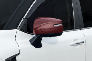 ROJAM AERO MIRROR COVER CFRP CLEAR PAINTED FOR TOYOTA LAND CRUISER PRADO 300 20-AMCC-LC300