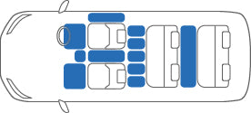 KARO GRAN SISAL RED BLACK FLOOR MATS FOR Toyota Estima GSR, ACR5#W GRAN-SISAL-3191-RED-BLACK